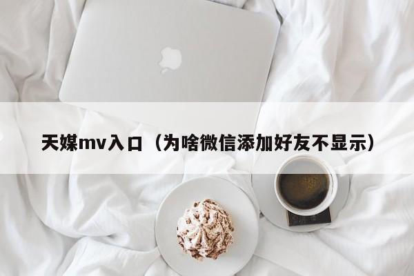 天媒mv入口(为啥微信添加好友不显示)