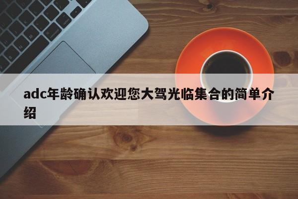 adc年龄确认欢迎您大驾光临集合的简单介绍